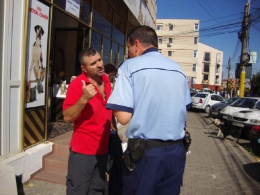 Client al Casei de Pariuri Public Bet din Constanţa, bătut de un agent de pază